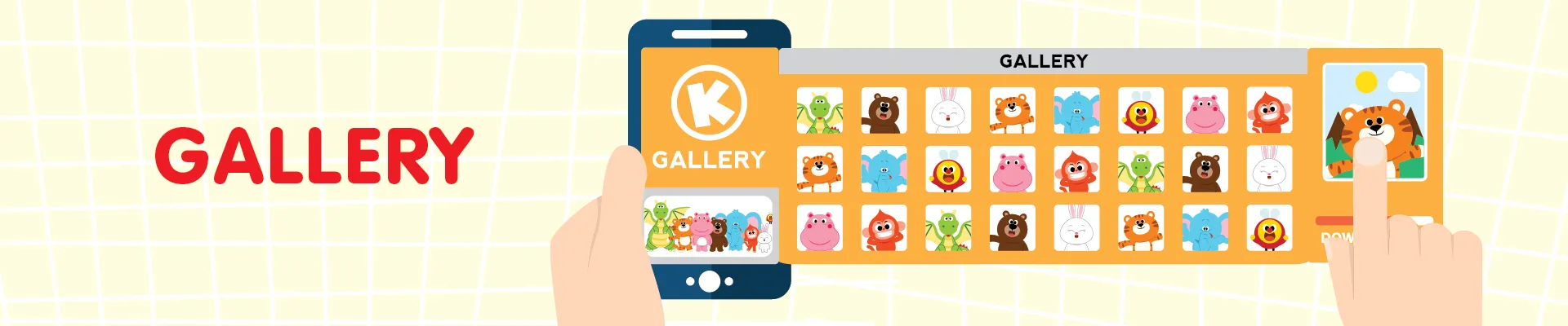 Kiztopia Gallery Banner