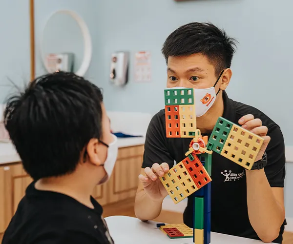 Kids exploring creative play